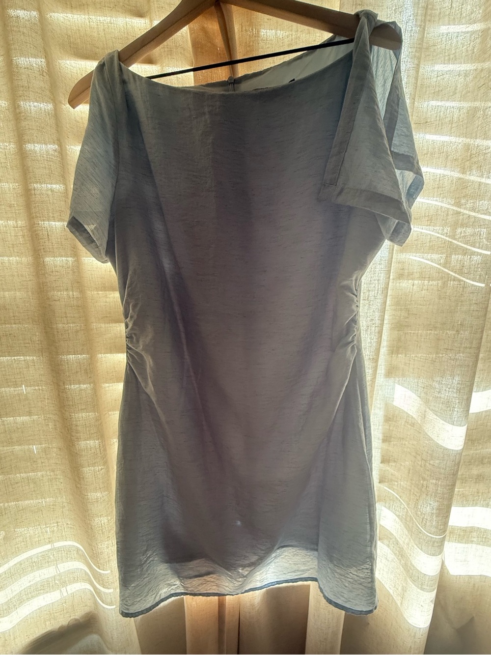 Cider Light Blue Short Sleeve Tunic